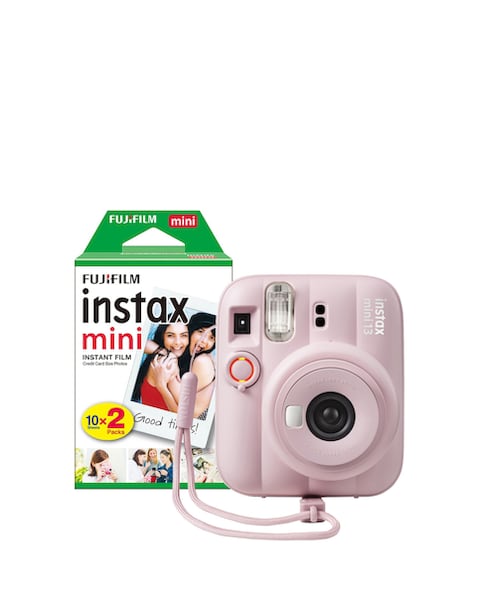 Fujifilm Instax Mini 13 Camera inc 20 Shot Film Pack- Candy Pink