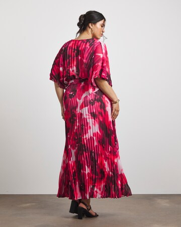 Joanna Hope Pleated Maxi Dress