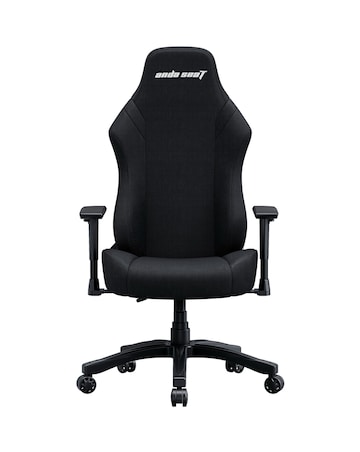 Anda seaT Luna Premium Large Office Gaming Chair - Black Fabric