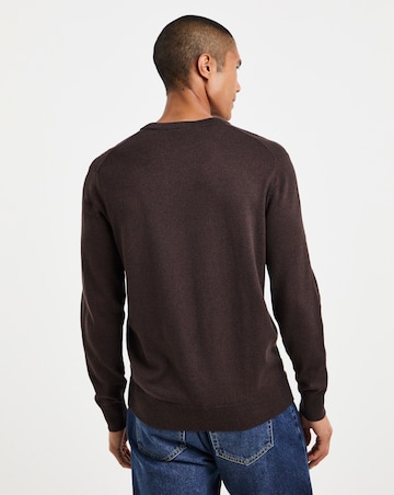 Timberland Williams River Cotton Crew Neck Sweater - Brown