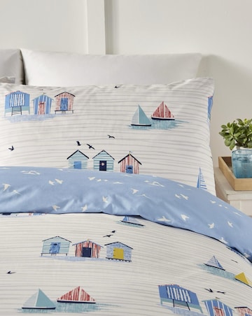 Fusion Beach Huts Duvet Cover Set