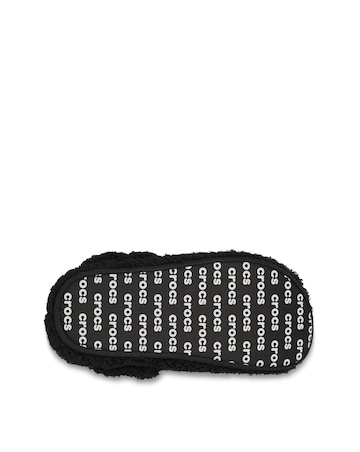 Croc Black Classic Cozzzy Slipper - Standard Fit