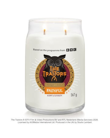 Yankee Candle The Traitors - Faithful Large Candle