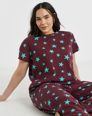 Pretty Secrets Star Print Pyjama Set