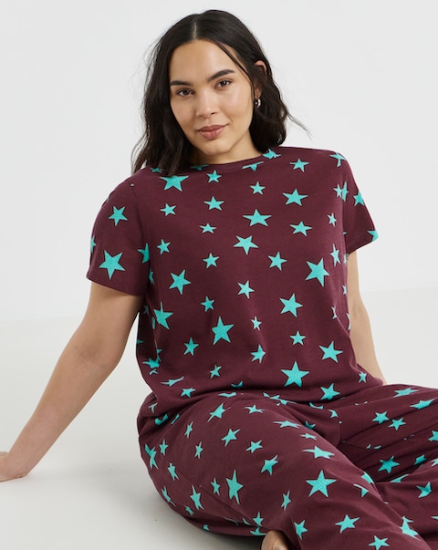 Pretty Secrets Star Print Pyjama Set