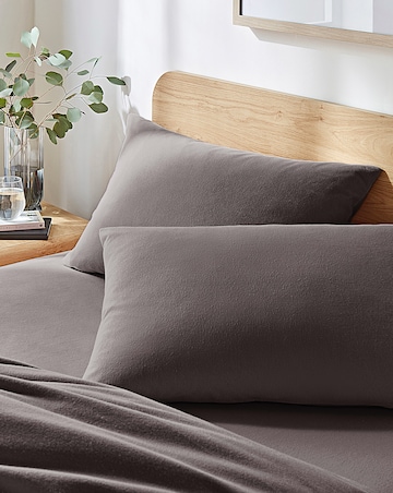 Pure Cotton Cosy Brushed Housewife Pillowcases