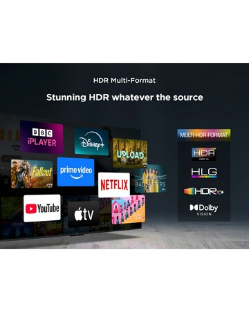 TCL 65T6CUK 65in 4K QLED Fire TV with Freely