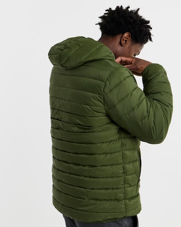 Khaki Lightweight Padded Jacket