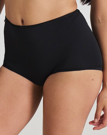 Sloggi (3 Pack) Microfibre Maxi Knickers Black
