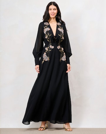 Hope & Ivy The Lilibet Embellished Dress