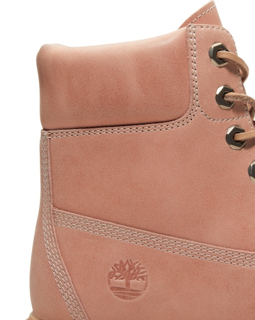 Timberland Pink Stone Street Lace Up Boots - Standard Fit (D)