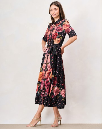 Hope & Ivy The Merrielle Shirt Dress