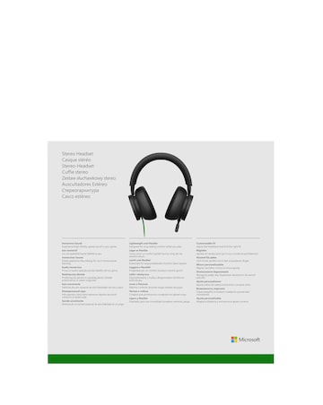 Xbox Stereo Wired Gaming Headset - Black