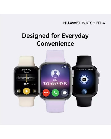 Huawei Watch Fit 4 Aluminium Alloy - Black
