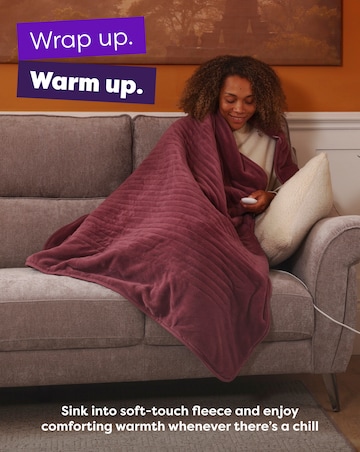 Slumberdown Comfy Hugs Heated Throw