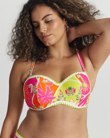 Figleaves Frida Underwired Bandeau Bikini Top