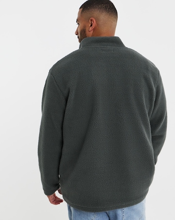 Jack & Jones Teddy Sweat Top - Grey