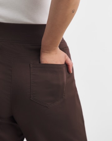 Chocolate Wide Leg Weekender Jeggings