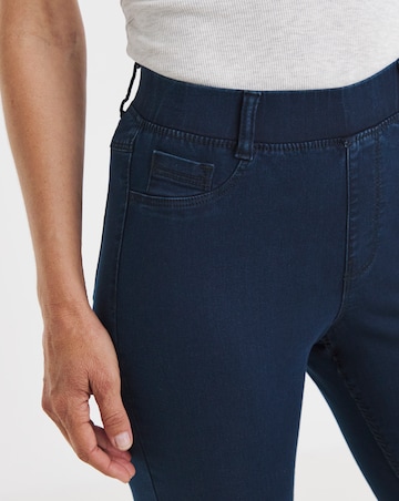 Indigo Stretch Bootcut Jeggings