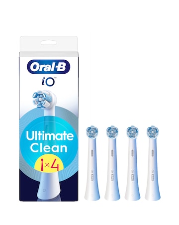 Oral-B iO Ultimate Clean White Refill heads 4 Pack