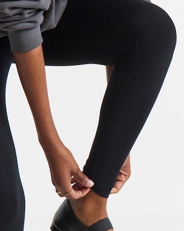 Black Jersey High Waisted Legging