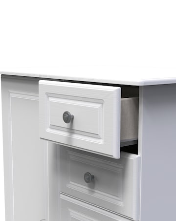 Peregrine Ready Assembled 1 Door 5 Drawer Kids Wardrobe - Kids