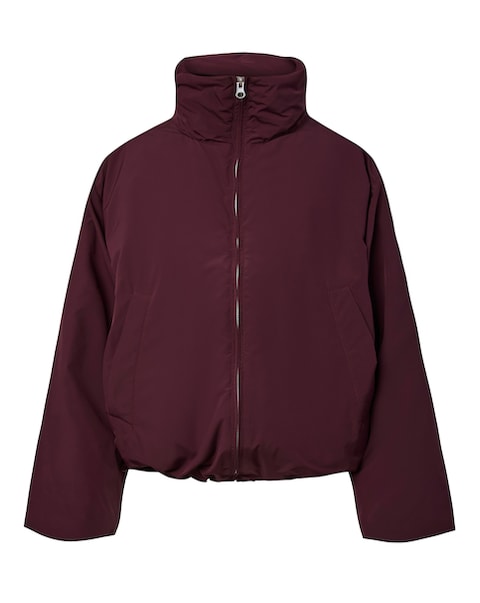 Pieces Funnel Neck Bomber Jacket