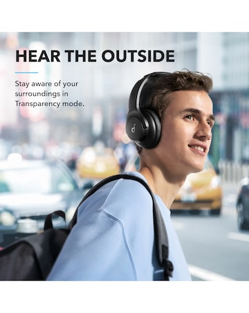 Soundcore Q21i Over-Ear Noise-Cancelling Wireless Headphones - Black