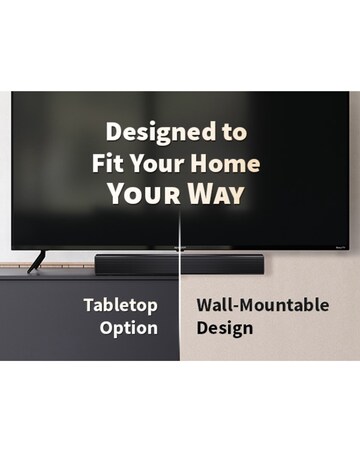 Sharp 120W Compact Soundbar