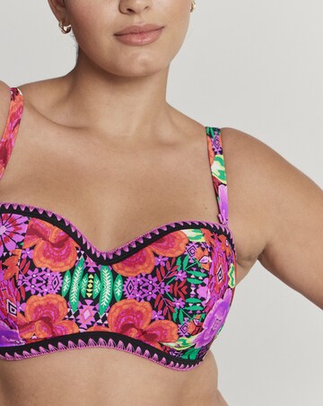 Figleaves Frida Underwired Bandeau Bikini Top