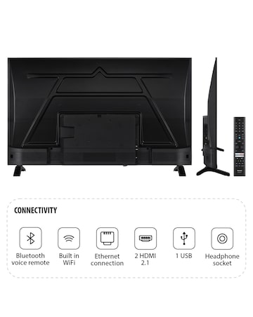 Toshiba 43UF2653DB 43in 4k Ultra HD Smart TV with Freely