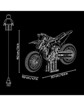 LEGO Technic Ducati Desmo450 MX Factory Motorcycle 42238