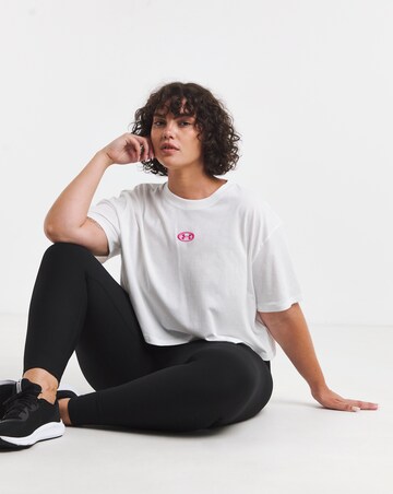 Under Armour Womens Centre Logo T-Shirt Short Sleeve