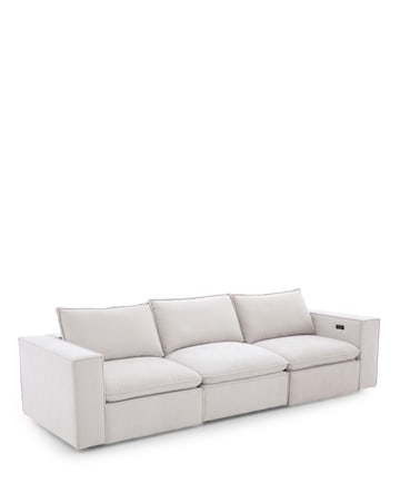 Campbell 3 Seater Power Recliner Sofa