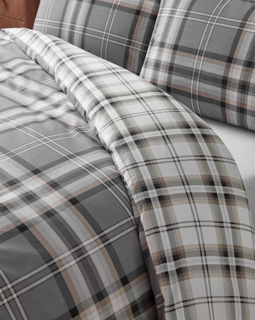 Catherine Lansfield Kelso Check Duvet Cover Set