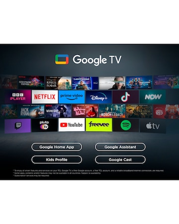 TCL 50C6K-UK 50in 4K Mini LED HDR Smart Fire TV with Freely
