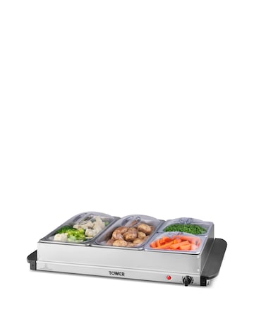 Tower 2x2.5L+ 2 x 1.2L Buffet Server