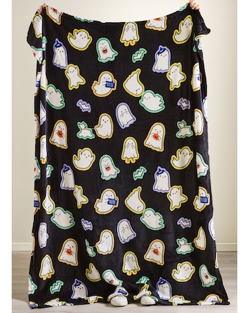 Catherine Lansfield Halloween Ghosts Throw