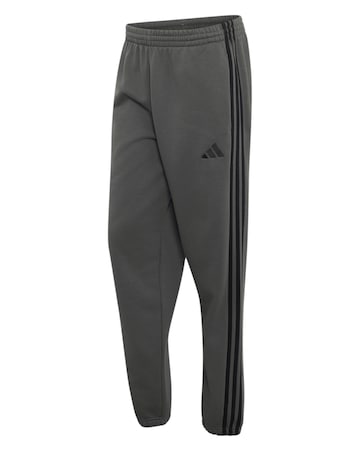adidas 3 Stripes Fleece Cuffed Joggers