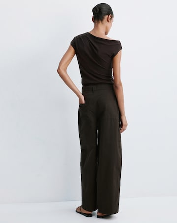 Mango Mid-Rise Balloon Trouser