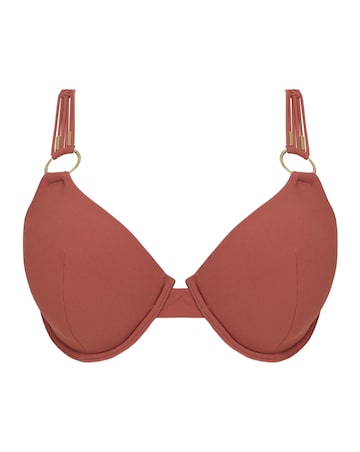 Figleaves Macrame Underwired Bikini Top