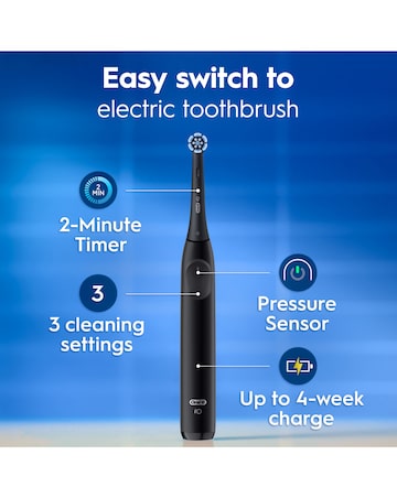 Oral-B iO2 Series Night Black + Travel Case