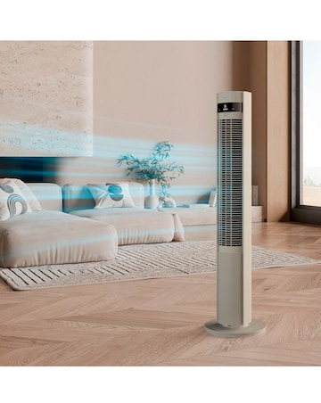 DUUX Elevate Smart Tower Fan - Stone