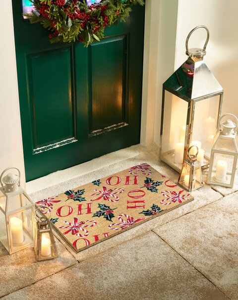 My Mat Coir Christmas Ho Ho Ho Doormat