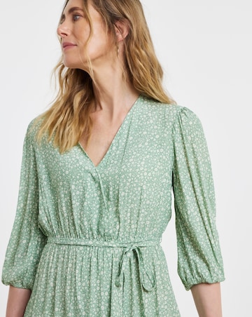 Anise Elodie V Neck Midi Dress