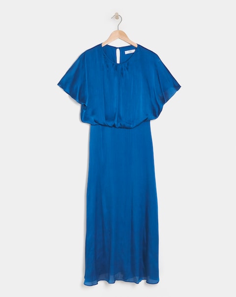 Joanna Hope Blouson Split Sleeve Dress