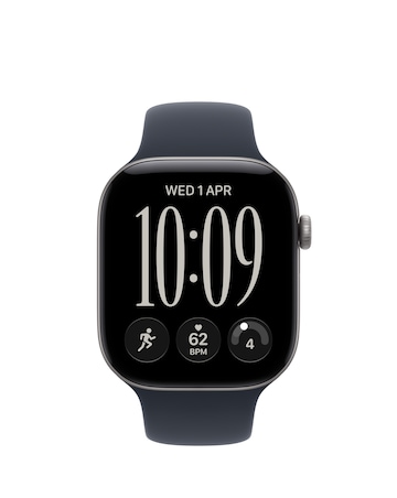 Apple Watch Series 12 GPS + Cellular 46mm - Space Aluminium/Navy Sport - S/M