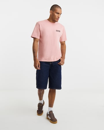 Dickies Short Sleeve Buchtell Back Graphic T-Shirt - Rose