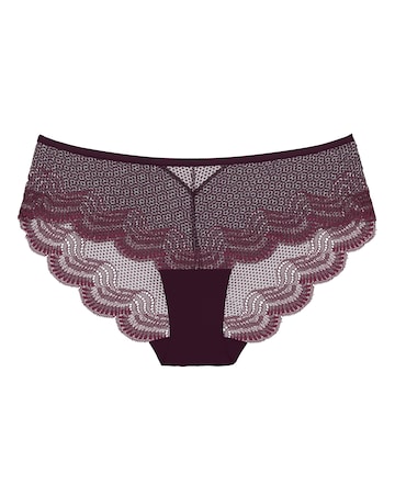 Triumph Comfort Glam Hipster Briefs Wine