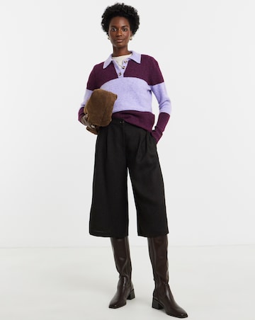 Colour Block Rugby Jumper